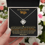 To my beautiful Wife,  I filled this small token with my love and light