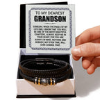 Love You Forever To My Grandson Bracelet Pages Of My Life